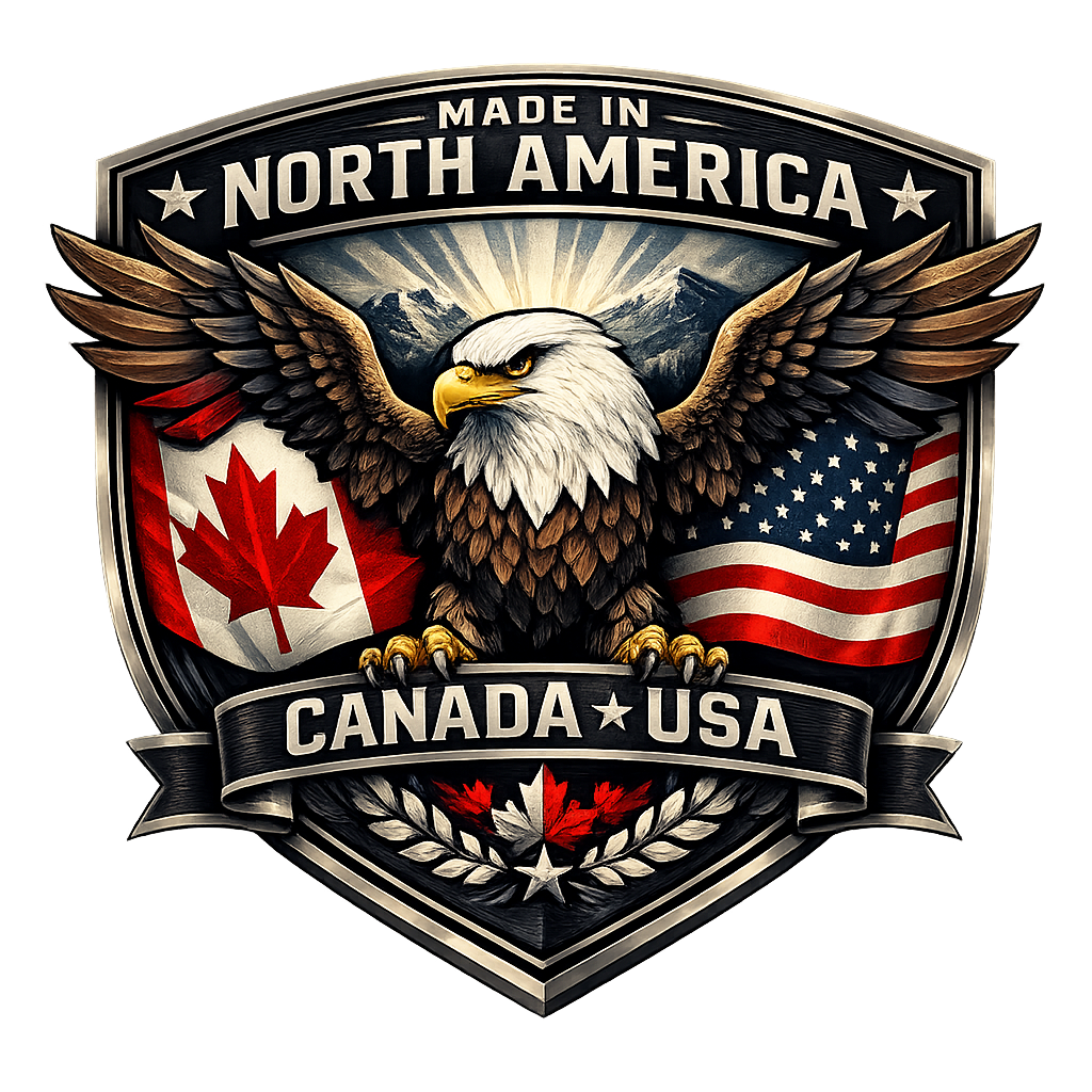 Made in North America - Canada & USA